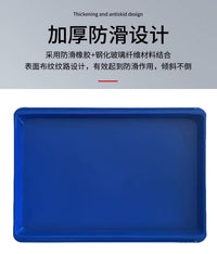 Non-Slip Rectangular Plastic Serving Tray