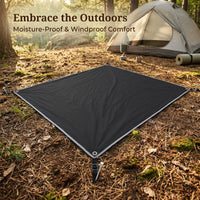 Large Picnic Mat Waterproof, Portable Camping Mat Windproof, Foldable Outdoor Picnic Blanket, Beach  - Image 8