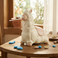 Cute Llama Water Hand-Operated Animal Water Toy Plastic Lightweight for Backyard