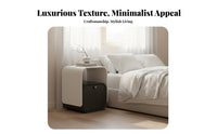 Narrow Nightstand with Drawer Nordic aesthetic Narrow Storage Table with Drawers