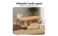 elevateTop Coffee-to-Dining Table Height-Adjustable Expandable elevateTop Coffee Table Modern Design Sturdy Construction