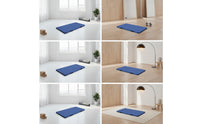 Thick Gym Mat with Handles Padded Folding Exercise Mat Long-Lasting Compact Storage for Yogis