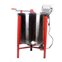 Horizontal Electric Honey Extractor with 304 Stainless Steel Inner Frame