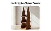 Nordic aesthetic Rotating bookshelf Tower Floor-Standing Rotating Book Tower 360-Degree Rotation bookshelf Multitier Design for Children, Families, kid's Room, Playroom, Small Spaces, Home Office
