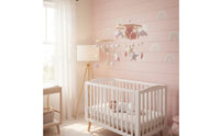 Textile Crib Mobile Nordic Design Infant Decor Easy to Install for Newborns