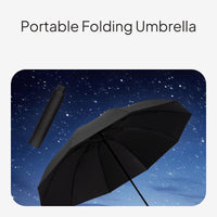 Large Folding Windproof Umbrella with Reverse Design