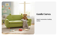 Fuzzy Character Seat Cute Cartoon Design creatureShaped Armchair Mini Size Long-Favorite Locationing Construction