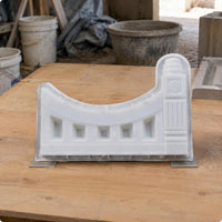 Flowerbed Brick Form Curved Profile Five Brick Cavity Form Raised End Section