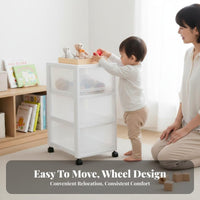 Stackable Clear Drawer Transparent Stackable Pull-withdrawable container interlocking for children' Room