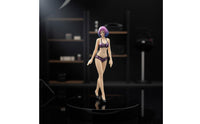 Female Figurine with Standing Pose Micro Miniature Female Figurine Painted Diorama Figure for Collectors