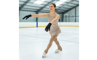 Figure Skating Gloves Soft Ice Skating Gloves Warm Sports Accessory for Kids, Women, Performance