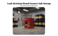 Fireproof Chemical Locker Fireproof Chemical Storage Cabinet Fireproof Container Fireproof Storage Locker Hazardous Materials Cabinet Sturdy Steel Construction Spill Containment Secure Design Suitable for Industrial Use Research Facilities