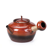 Ceramic Water Kettle, Kiln Change Red Clay