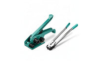Manual Strapping Tool Handheld Strapping Tool with Lever Heavy-Duty Lever-Style Tensioner for Packers, Packaging, Warehouse