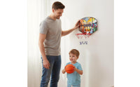 No-Drill Wall-Mounted Basketball Hoop Easy to Install Sports Toy Long-Lasting Materials for Children, Indoor