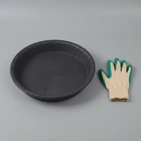 Plant Saucers and Drip Tray for Outdoor Plants, Heavy Duty Resin Water Tray, 30mm Deep Thickened Plant Trays, European Style Garden Floor Base