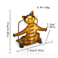 Freestanding Tissue Holder Tabletop Stretching Cat Roll Stand Lightweight