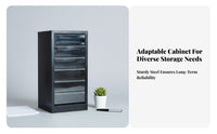 Multi-Drawer Storage Single Unit Sturdy Construction Filing Cabinet Space-Saving