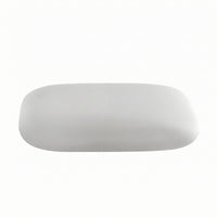 Slow Rebound Memory Foam Bed Pillow Rounded Corners Rest Pillow Pressure Relief Sleep Support Medium Soft