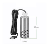 Electric Surface Skimmer Suction Cup Mount Aquarium Oil Remover Low Maintenance