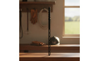 Rigid Whip with Textured Grip 50cm Riding Whip with Hanging Hole Non-Slip Riding Crop with Double Flap Easy to Handle for Riders, Trainers, Stables