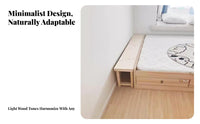 continuous Connection Bedside Gap Filling Board Prevents Items from Falling Bed lengthener Antifall Bedding Accessory Skingentle for Parents, Homeowners, Pet Owners, Bedroom, Next to Wall