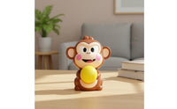 Interactive Game Catapult Monkey Toy Novelty Gift Head-Press Launching Monkey for Children, Party