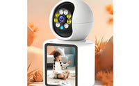 Desktop Visual Communication System with Monitor Single-Button Visual Communication System Camera Distant Door Phone for Families