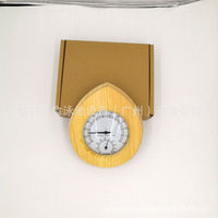 Sauna Accessories Set with Wooden Bucket, Hourglass, Hygrometer, and Explosion-Proof Lamp