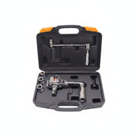 Car Tire Removal Wrench Labor-Saving Tire Iron Extra Leverage Ratchet Wheel Wrench Set for Roadside Emergency, Travel