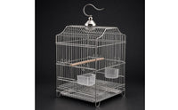 Stainless Stainless Steel Birdcage Cage Easy to Clean Birdcage Cage with Pull-out Tray Heavy Duty for Finches