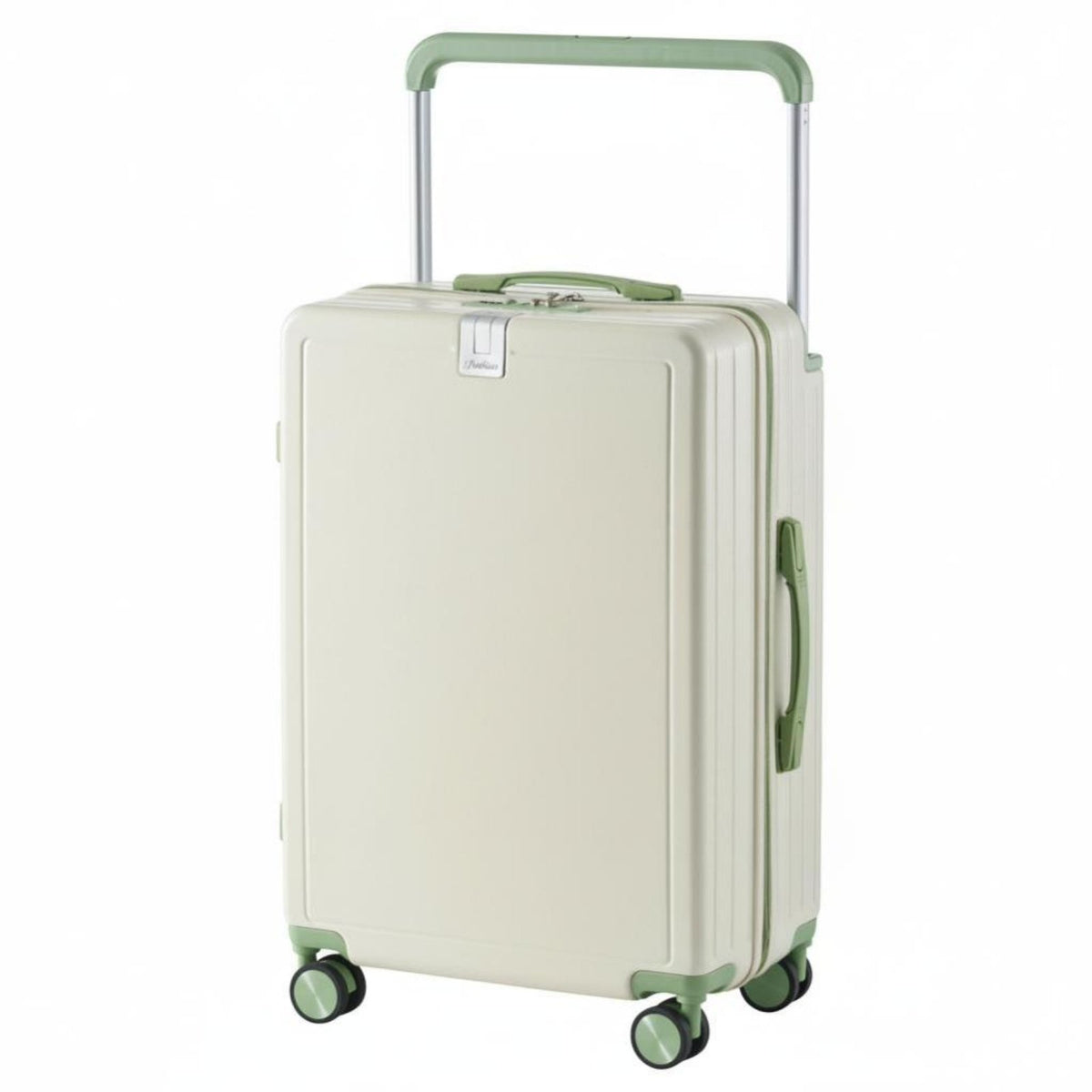 Multi-Function Hardside Luggage Two-Tone Design Suitcase Wide Trolley Handle
