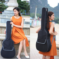 KADY k4 41-Inch Acoustic Guitar Bag, Thick Padding, Oxford Fabric, Double Shoulder Straps, Customizable Logo