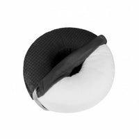 Rest Pillow with Ear Hole Zippered Waist Support Cushion Ergonomic Seating Cushion for Home