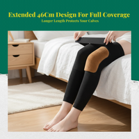 Wool Knee Pads, Thick, Thermal, Cold Weather, Unisex