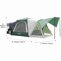 SUV tailgate tent