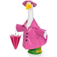 Raincoat Goose Outfit Summer Outdoor Yard Decoration