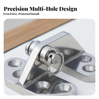 Seaworthy Grade Wing Hinge 304 Stainless Steel Detachable Hinge Hardware Fitting Sturdy Cast Construction