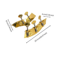 5 Stringed Bass Tuning Pegs Copper Double Bass Tuning Peg Heavy Duty for Replacement, Repair
