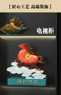 创意国潮马办公室装饰品桌面礼物生肖摆件新款马年礼品新年伴手礼