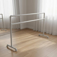 Multi-Purpose Ballet Barre Non-Slip Feet Freestanding Ballet Barre Stable Design Portable Dance Bar Heavy Duty for Children, Adults, Dancers, Gym