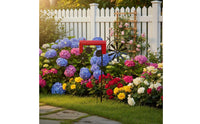 Wind Ornament Rotatable Wheels Metal Weather Resistant Outdoor Decoration for Gardeners