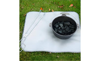 Multi-Use 55 Cm Grilling Tongs Heat Resistant Extra Long Grill Tongs Ergonomic Grip for Picnic, Camping