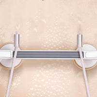 Vacuum Suction Grab Bar Removable No Shower Handle Green Secure Gauge