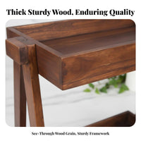 2-Tier Collapsible Shelf Installationno-Assembly 2-Tier Plant Stand Foldable
