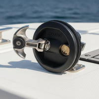 Boat Compartment Lock Low-Profile Flush Mount Lock with Key Flush-Mounted Latch for Storage Compartments