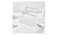 18 Compartment Cosmetic Organizer Dustproof Lipstick Organizer with Dust Cover Space-Saving Lipstick Holder with Dust Cover for Cosmetic Aficionados