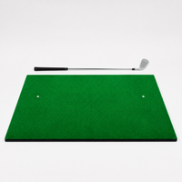 Golf Practice Equipment, Home Practice Simulator, 90cm, Driver Compatible, Thick EVA Mat, Indoor & Outdoor Use