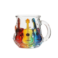 Guitar Coffee Mug Decorative Drinkware Artistic for Cafe