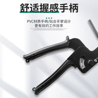 Self-Locking Coated Stainless Steel Cable Tie Pliers, PVC Insulated